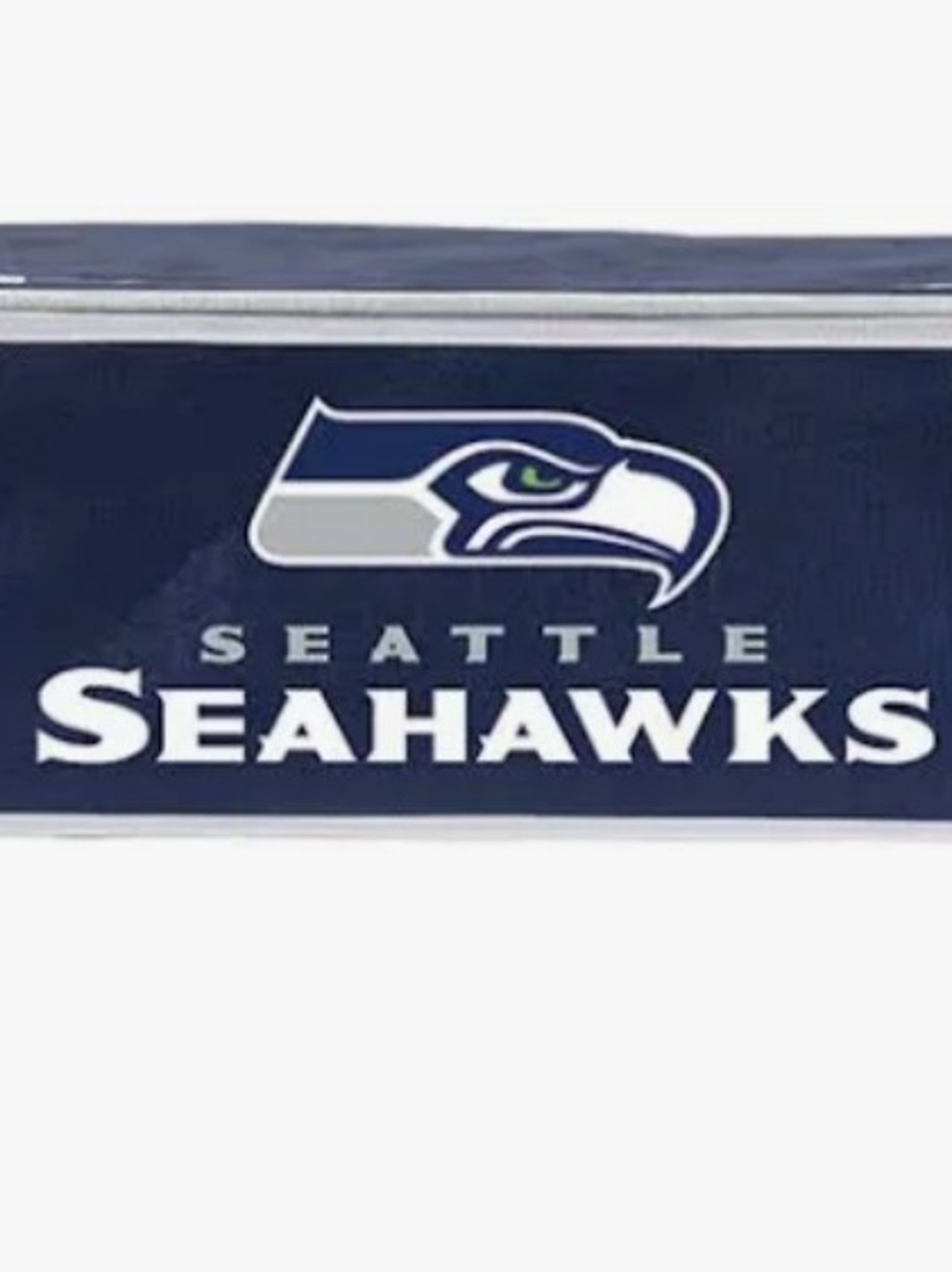 Seattle Seahawks Franklin Sports NFL Under The Bed Storage Bin  22 x 12 x 6.5